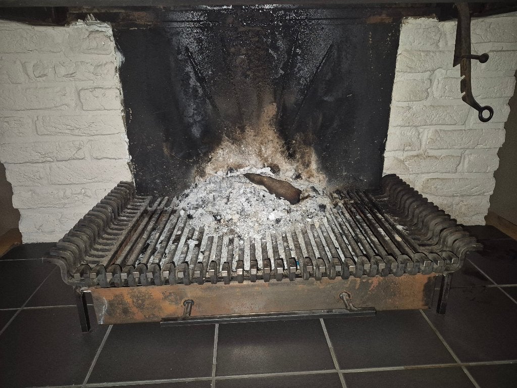 Haardrooster, Huis en Inrichting, Ophalen, Gebruikt, Inzethaard, Houthaard