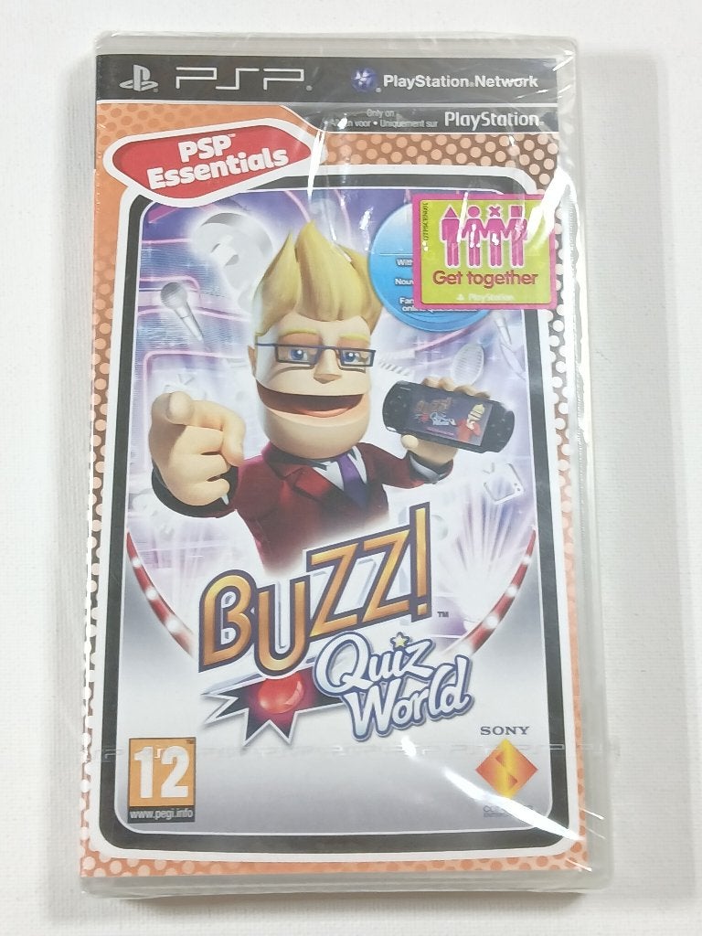 Buzz! Quiz World - PlayStation - PSP - PAL - Nieuw - Seale, Verzenden, 1 speler, Zo goed als nieuw, Vanaf 3 jaar