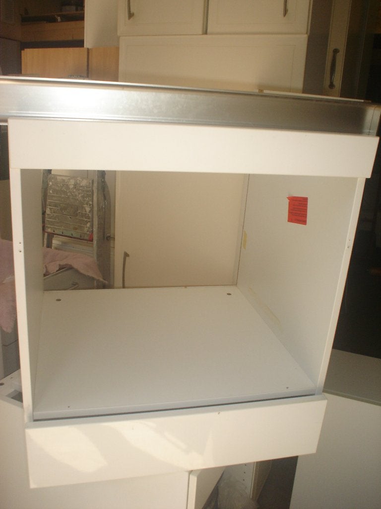 Keukencombi oven kast  hoogglans wit  20 euro, Huis en Inrichting, Ophalen, Gebruikt, 200 cm of meer, Wit