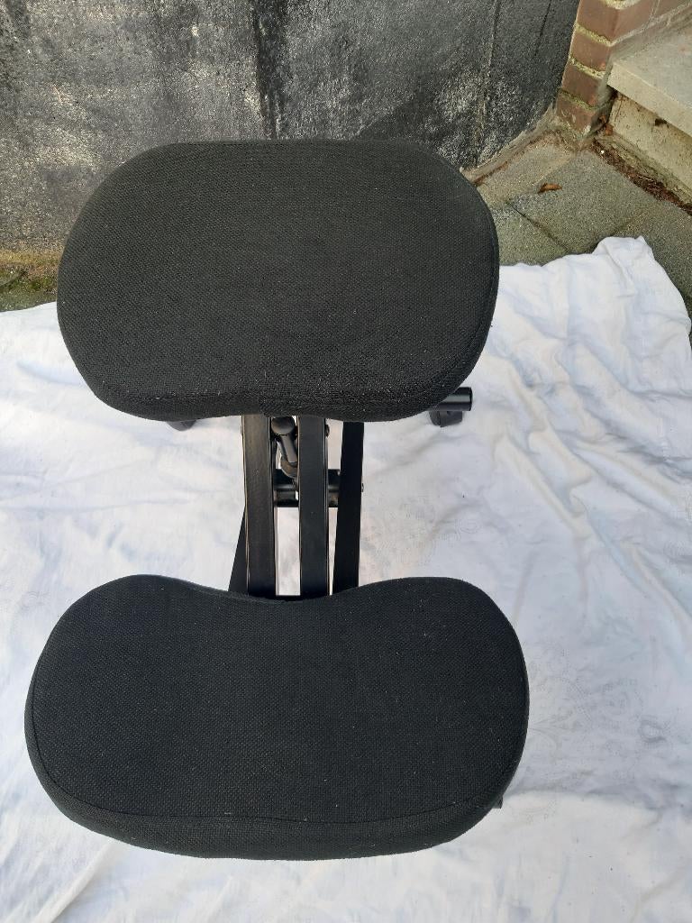 Velox Ergonomische Knie Kruk - Kniestoel - Werkstoel - Kniel, Ophalen, Zwart, Overige materialen, Zo goed als nieuw