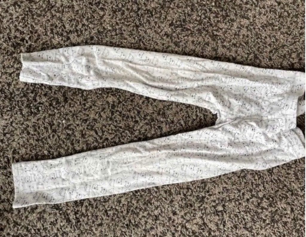 Winter legging in maat 110/116, Ophalen, Zo goed als nieuw, Meisje, Nacht- of Onderkleding