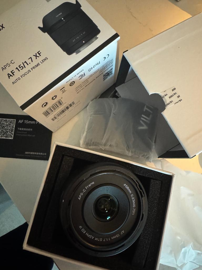 Viltrox 15mm 1.7 air - Fujifilm - Fuji X nieuw, Audio, Tv en Foto, Fotografie | Lenzen en Objectieven, Ophalen of Verzenden, Nieuw