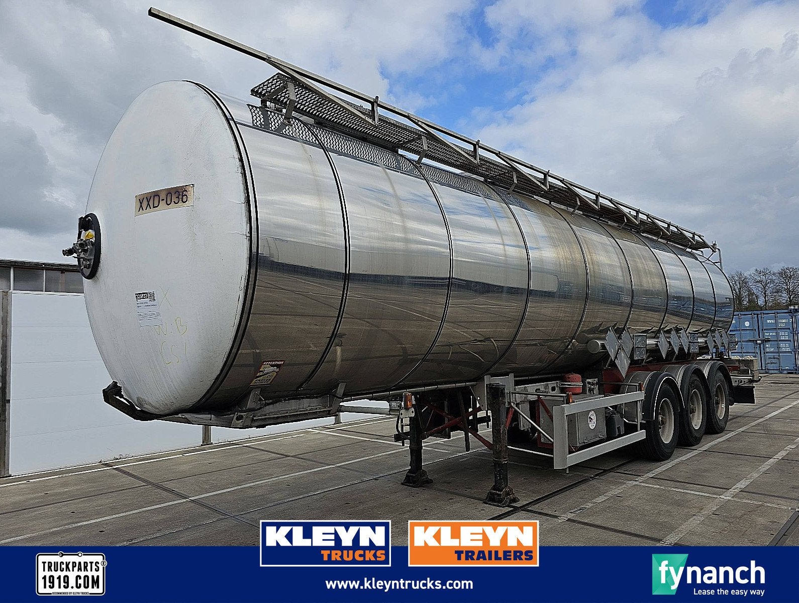 MAGYAR SR 34 SDC chemical 3 comp 38m3, Overige kleuren, Bedrijf, Aanhangers en Opleggers, Te koop
