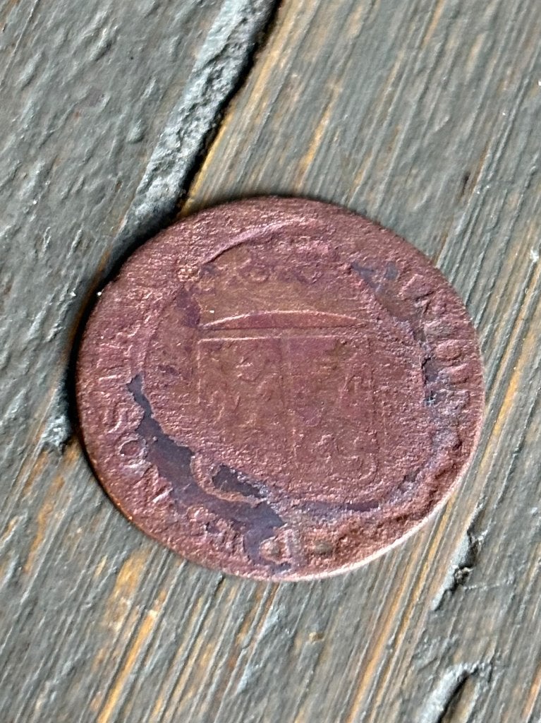VOC Duit 1792, Postzegels en Munten, Ophalen of Verzenden, Vóór koninkrijk, Overige waardes, Losse munt