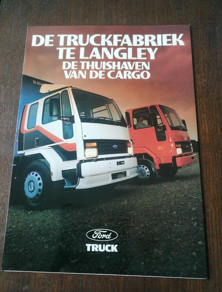 Ford Truck Langley Fabriek Brochure, Verzenden, Gelezen, Ford, Ford Nederland B.V.
