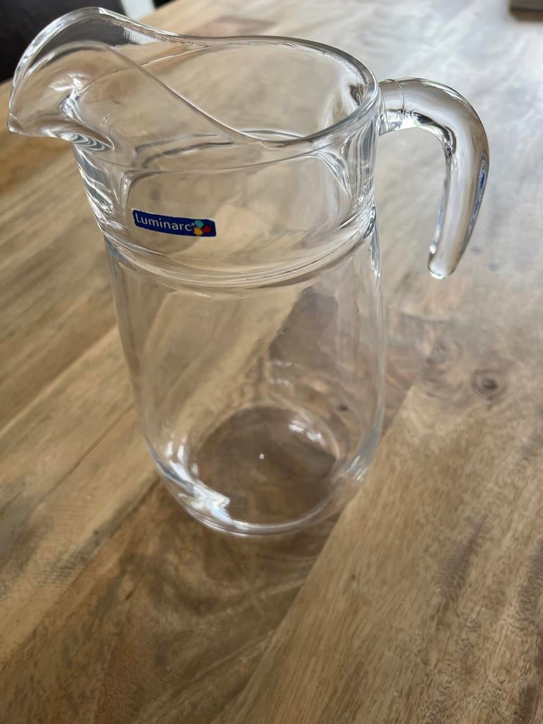 Luminarc glazen kan (Sangria jam), Huis en Inrichting, Ophalen of Verzenden, Overige merken, Glas, Overige typen