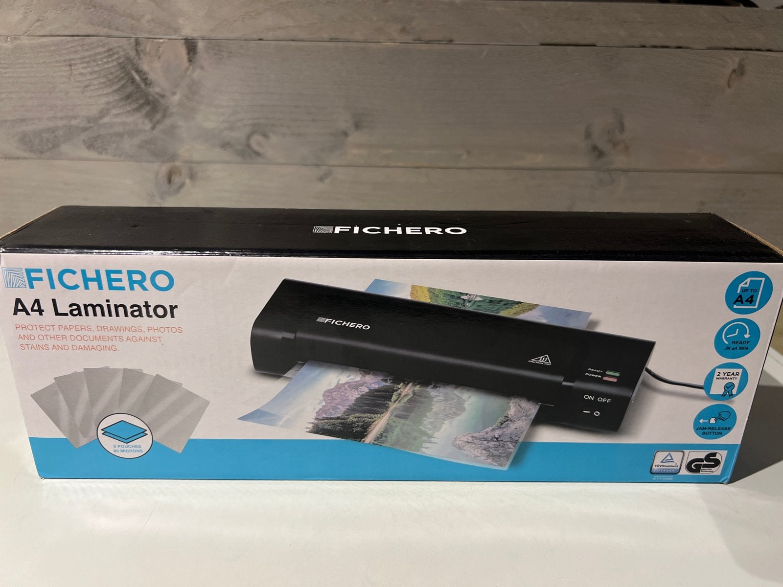 FICHERO A4 Laminator - Nieuw in doos, N, N, Nieuw, Ophalen of Verzenden