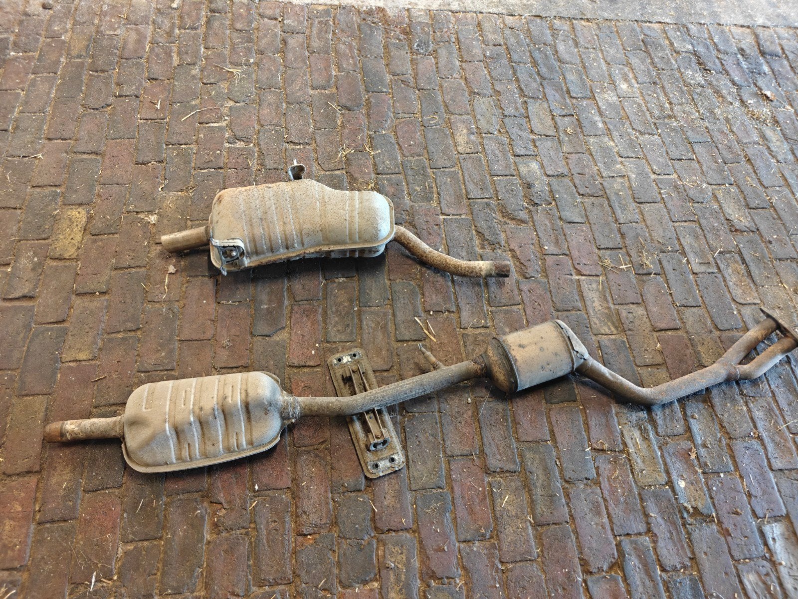 BMW E46 3-serie N42 complete uitlaat, Auto-onderdelen, Ophalen, Gebruikt, BMW