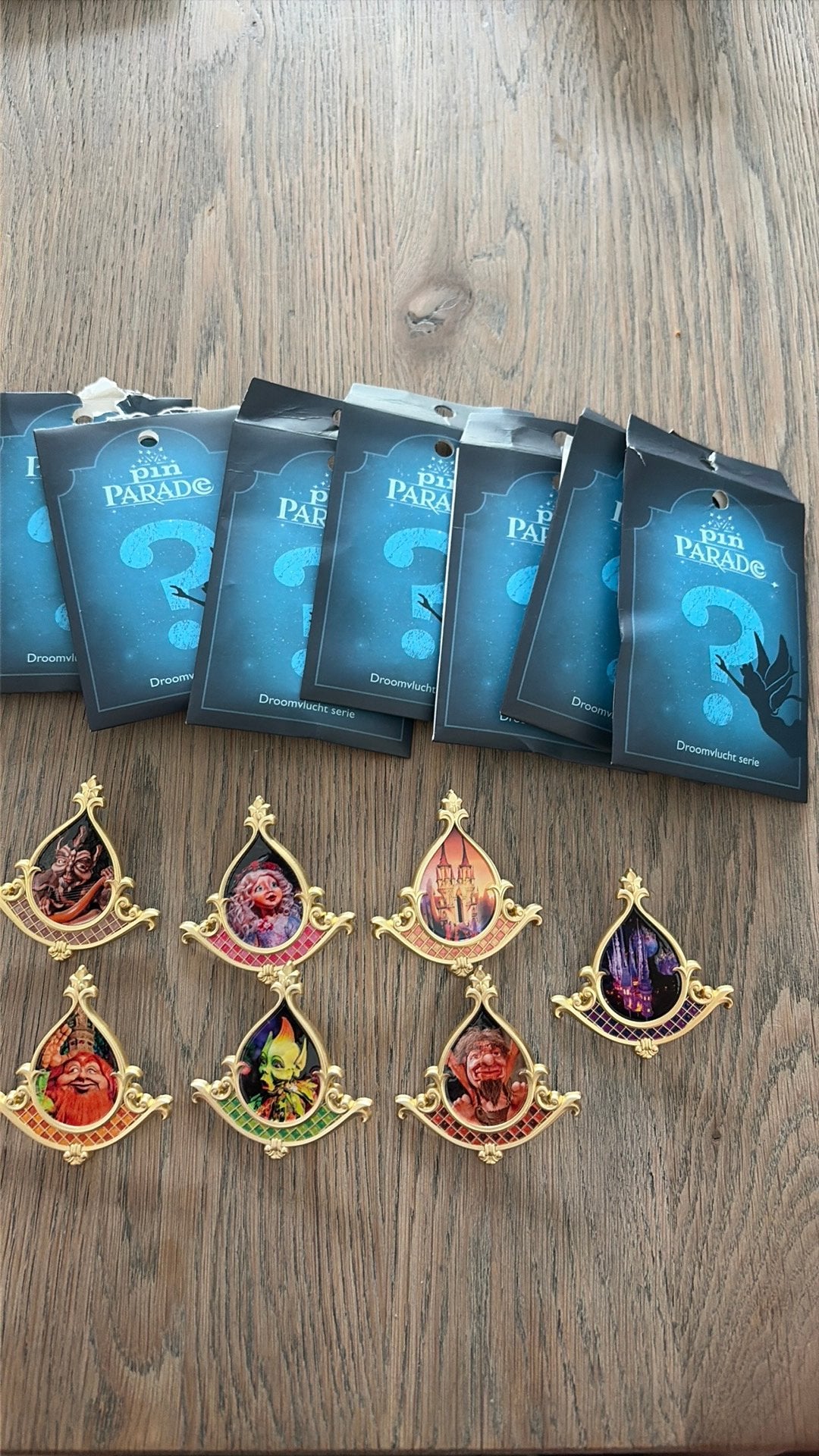 Efteling pins droomvlucht serie, Ophalen of Verzenden, Nieuw