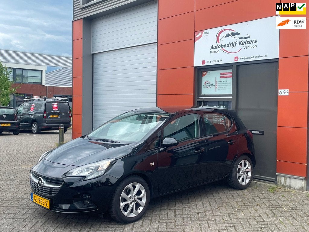 Opel Corsa 1.0 Turbo Edition APK NAP AIRCO PDC CRUISE CAMERA, Auto's, Voorwielaandrijving, Stof, Gebruikt, Origineel Nederlands