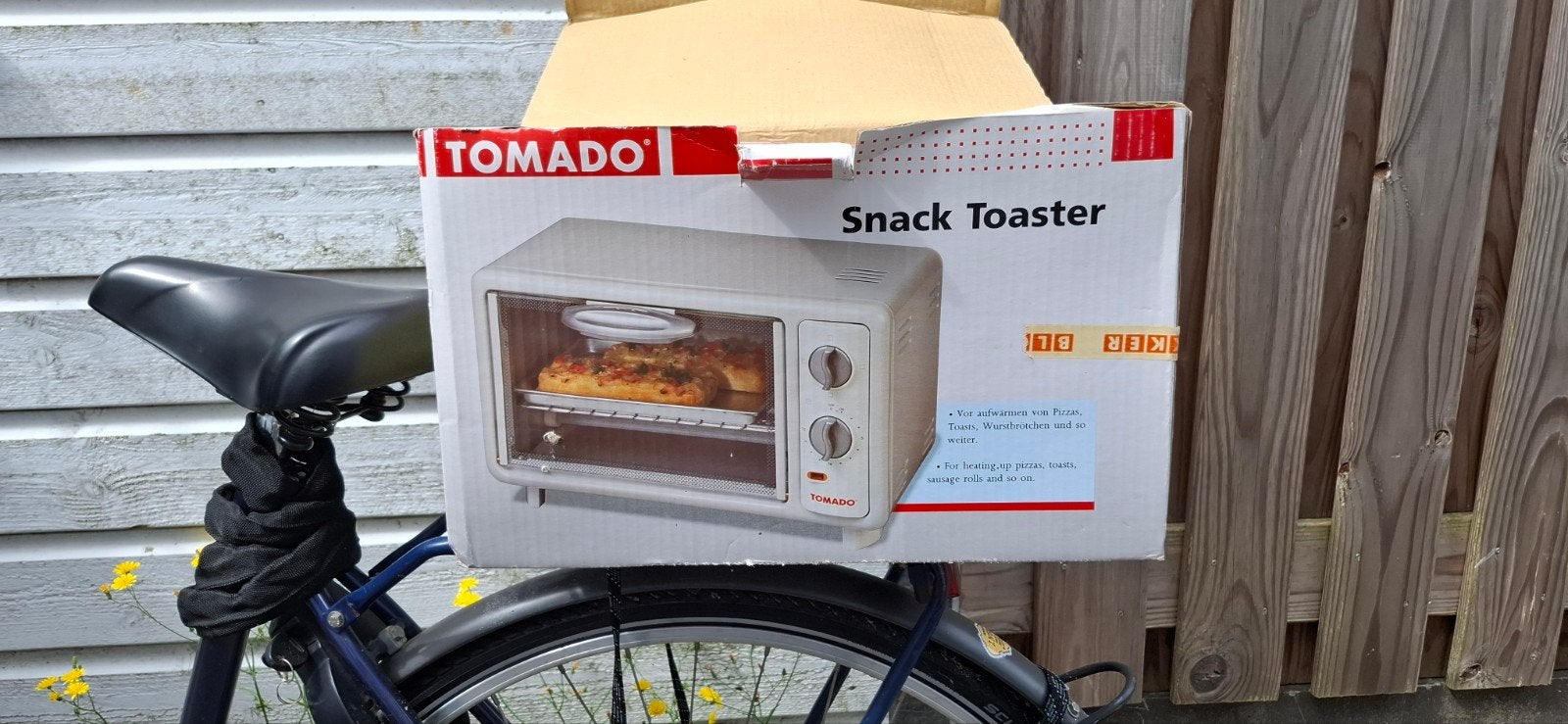 Tomado Snack Toaster / Mini-oven - Nieuw in doos, Witgoed en Apparatuur, Minder dan 45 cm, Overige merken, Minder dan 45 cm, Hete lucht