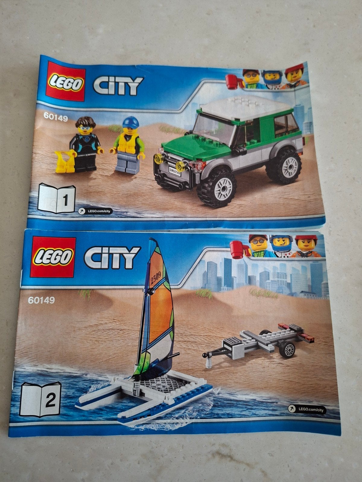 Lego City 60149 4x4 met Catamaran, Compleet, Lego, Ophalen of Verzenden, Zo goed als nieuw