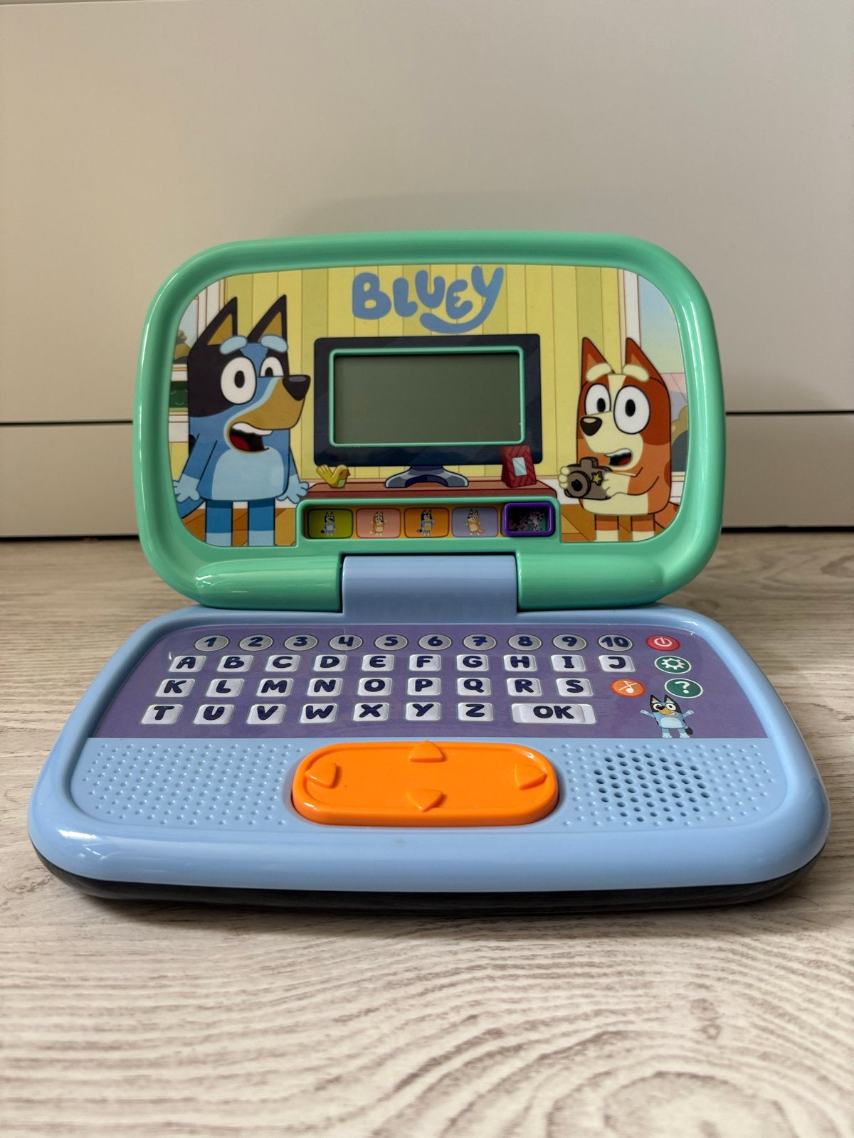 VTech Bluey Laptop - Educatief Speelgoed, Kinderen en Baby's, Ophalen of Verzenden, Zo goed als nieuw, Elektronica, Met geluid