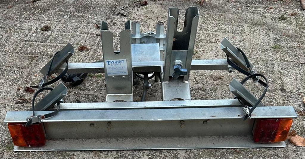 Twinny Load Fietsendrager voor 2 fietsen, Ophalen, 2 fietsen, Gebruikt, Trekhaakdrager