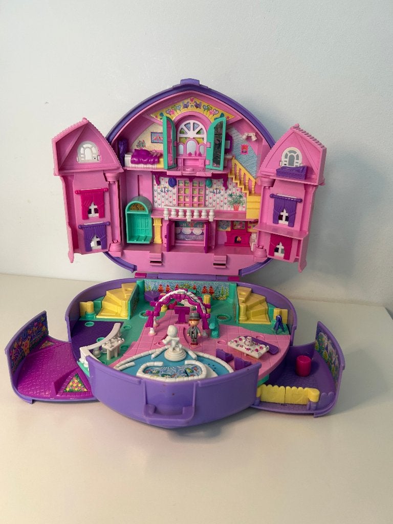 Vintage Polly Pocket Wonderful Wedding Party Dream 1994, Ophalen of Verzenden, Gebruikt