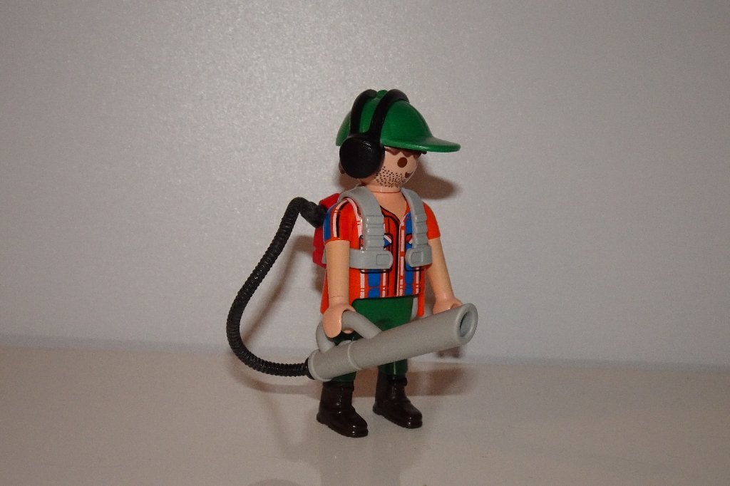 08 - Tuinman met bladblazer 6840, Kinderen en Baby's, Speelgoed | Playmobil, Ophalen of Verzenden