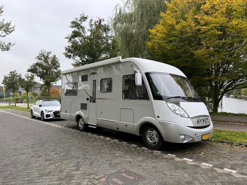 Hymer B654SL Camper Perfecte staat met lage KM (nieuwe APK), Caravans en Kamperen, Integraal, Ringverwarming, Fiat, Particulier