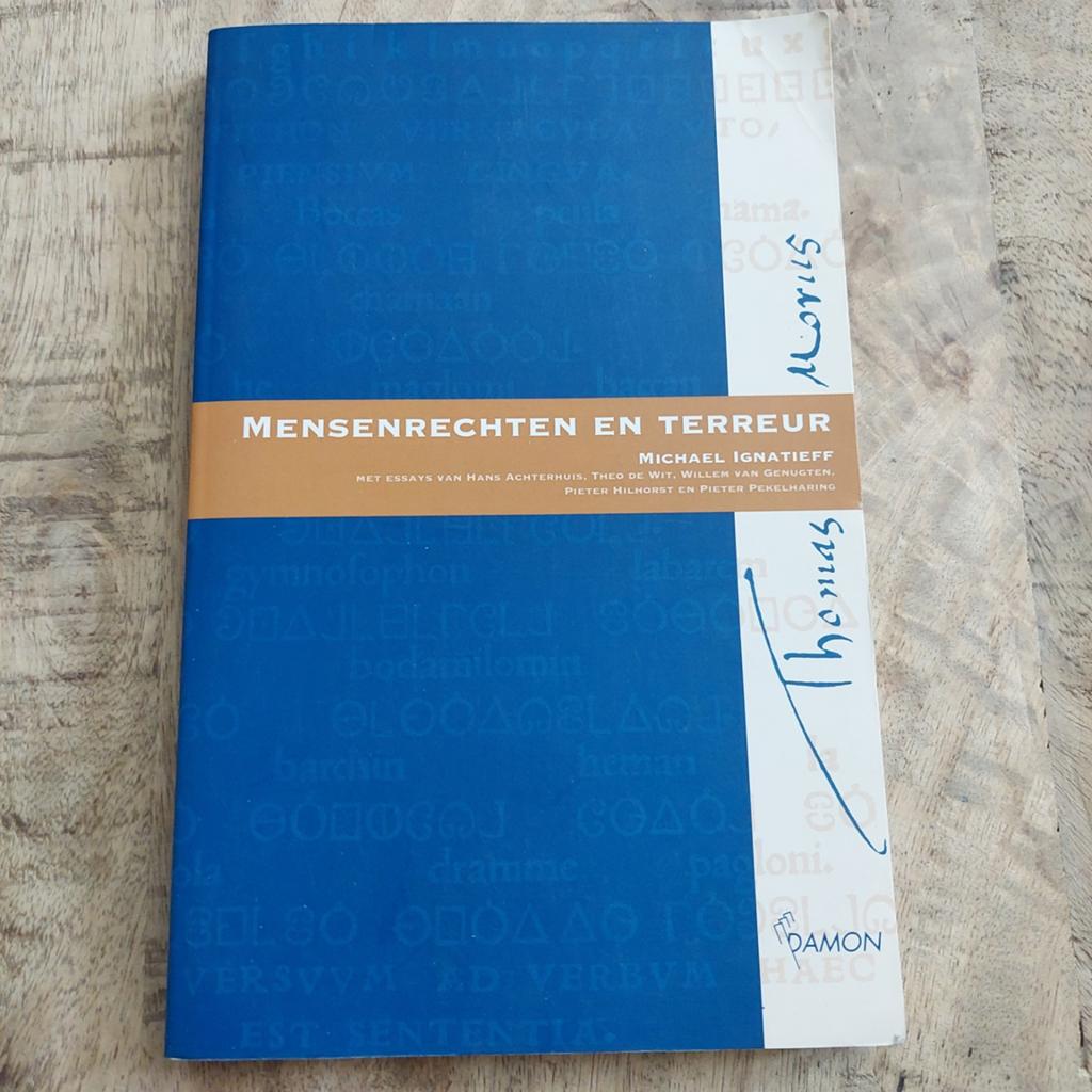 M. Ignatieff - Mensenrechten en terreur, Ophalen of Verzenden, Zo goed als nieuw, M. Ignatieff