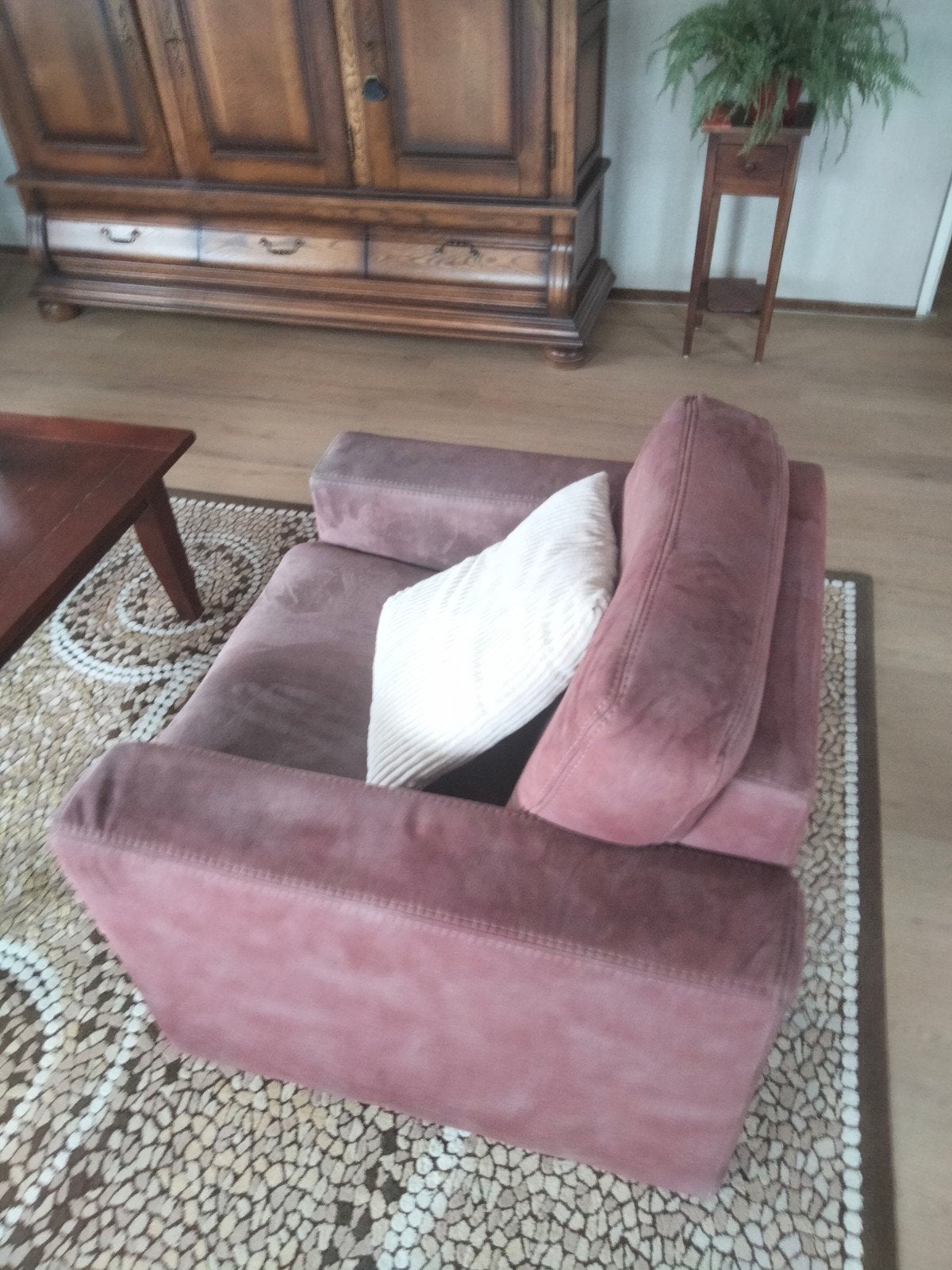gratis bankstel, Gebruikt, 75 tot 100 cm, Ophalen of Verzenden, Rechte bank