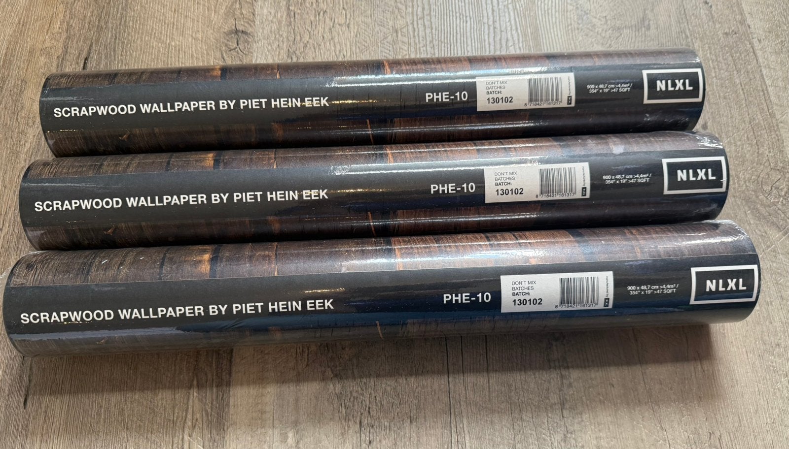 Piet Hein Eek behang scrapwood wallpaper, Ophalen of Verzenden