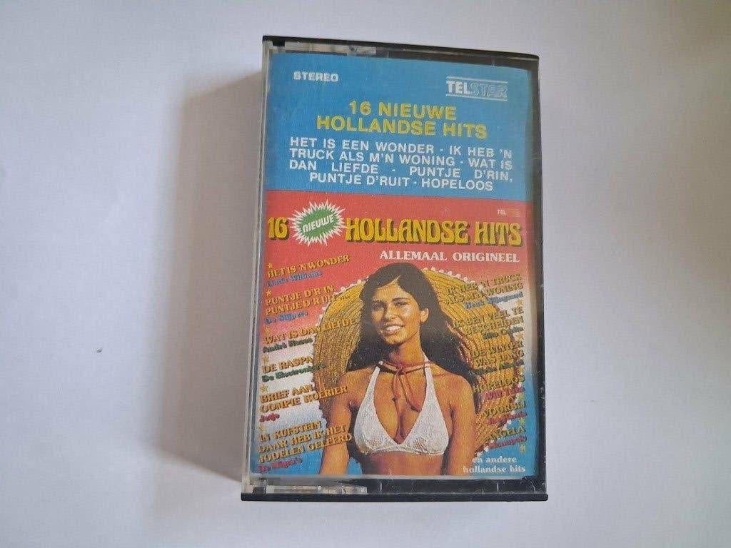 16 Nieuwe Hollandse Hits, Cd's en Dvd's, Cassettebandjes, Gebruikt, Telstar, Ophalen of Verzenden, Origineel