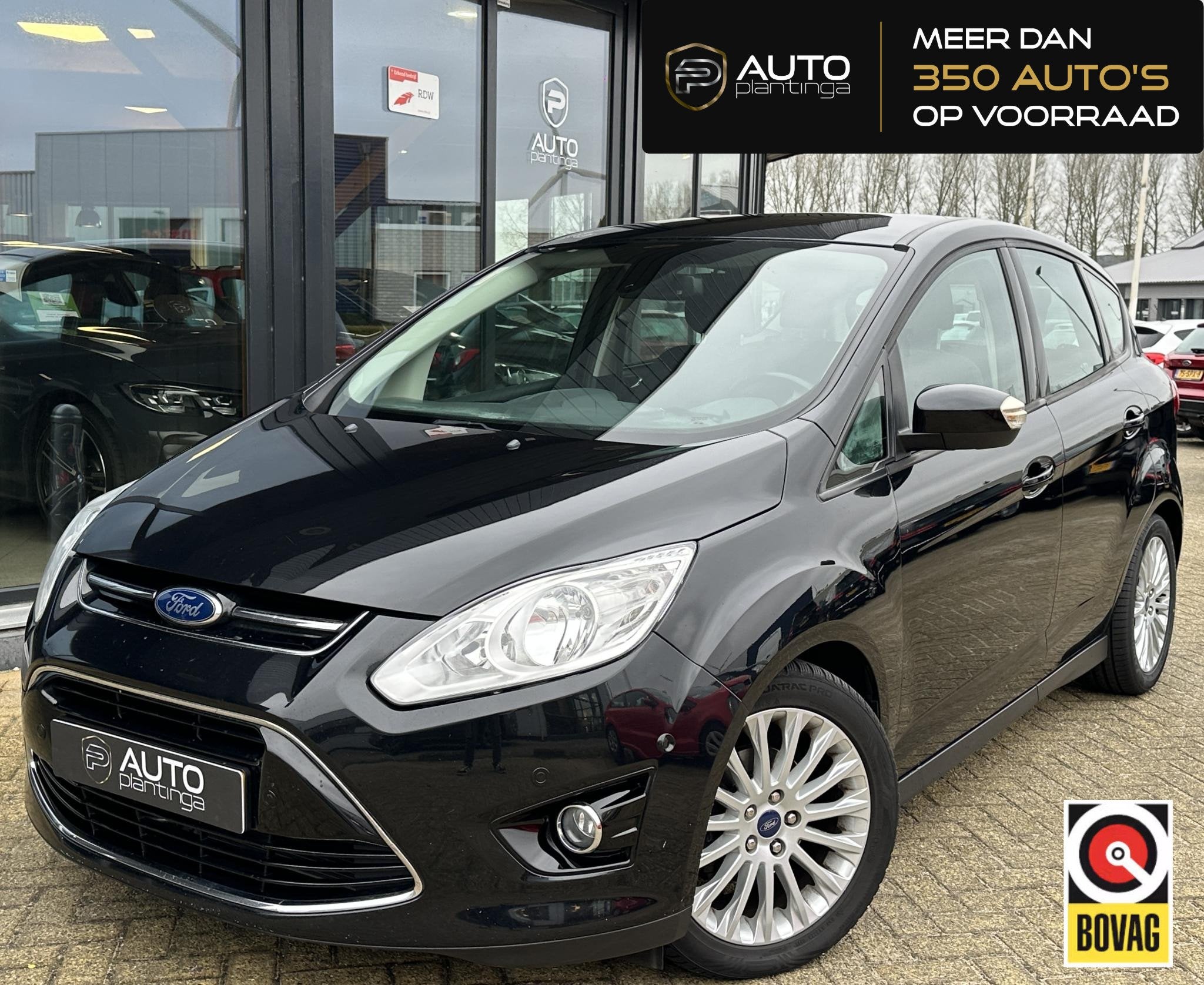 Ford C-Max 1.0 Edition Plus 125PK | Dealeronderhouden | Zeer, Voorwielaandrijving, Euro 5, Gebruikt, Zwart