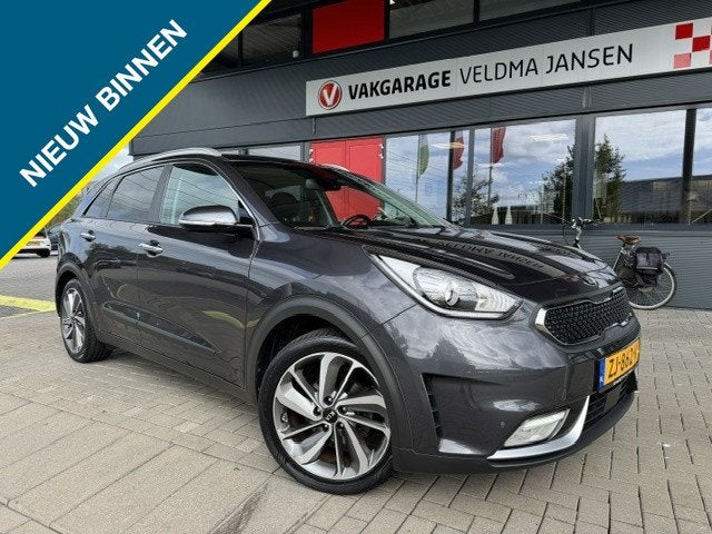Kia Niro 1.6 GDi HYBRID EXECUTIEVE LINE AUT. (Véél opties!, Auto's, Automaat, Gebruikt, 23 km/l, Leder