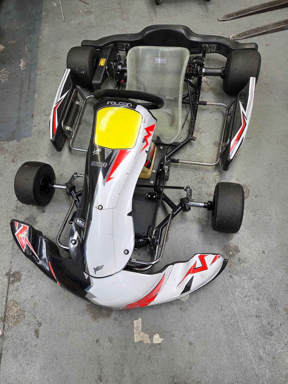 Parolin kart 2021 rollend chasssis, Ophalen, Kart