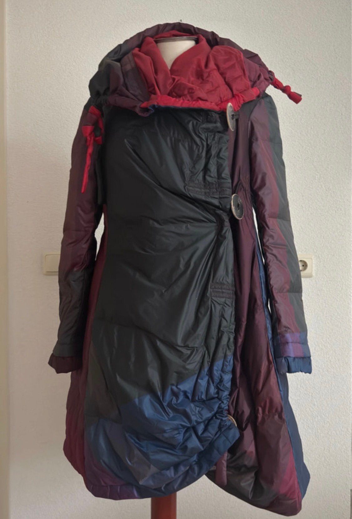 Marithé François Girbaud winterjas, Kleding | Dames, Ophalen of Verzenden, Gedragen, Maat 36 (S), Meerkleurig