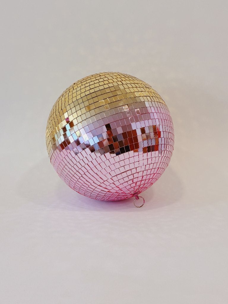 DISCOBAL ROZE/GOUD | 30 CM (NIEUW), Muziek en Instrumenten, Licht en Laser, -, -, Discobol, Nieuw