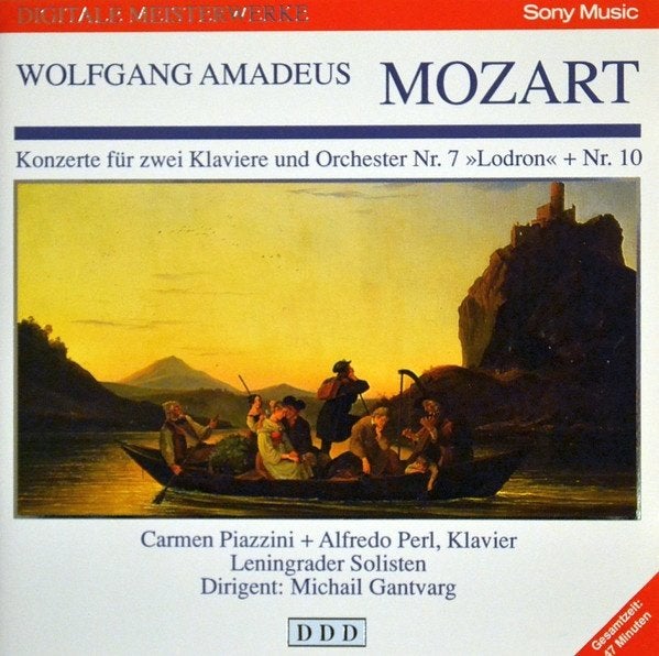 CD Mozart : Konzert fur zwei Klaviere und Orchester nr. 7 en, Ophalen of Verzenden, Classicisme, Zo goed als nieuw, Overige typen