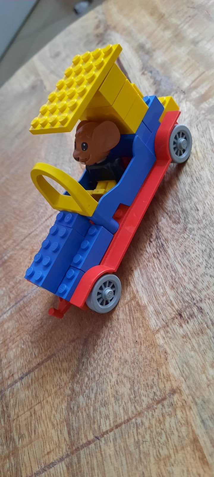Lego Fabuland 328 Auto met Michael Muis, Ophalen of Verzenden, Gebruikt