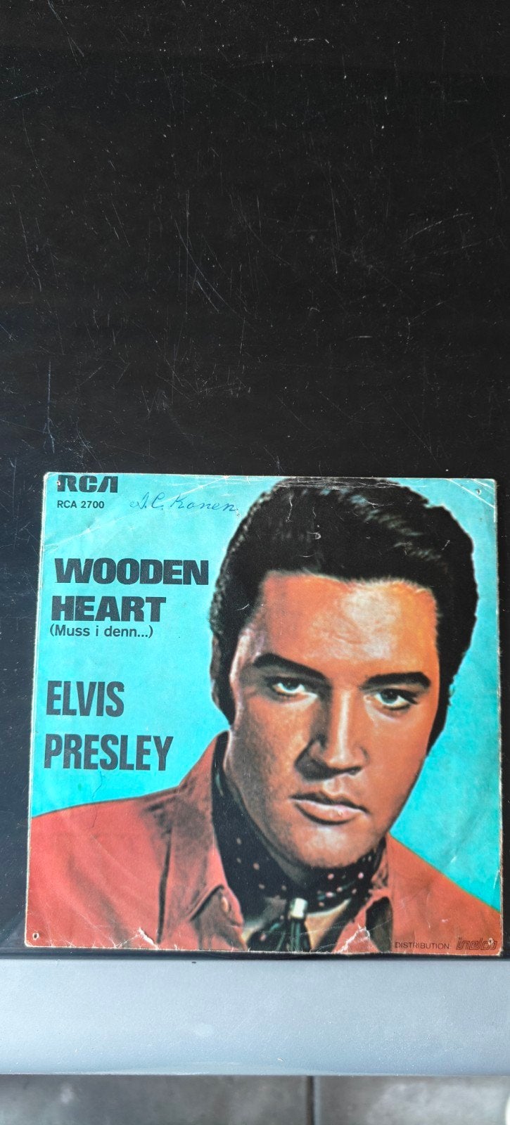 Elvis Presley - Wooden Heart (Muss i denn...) 7 inch EP, Gebruikt, Pop, Originele persing, 7 inch