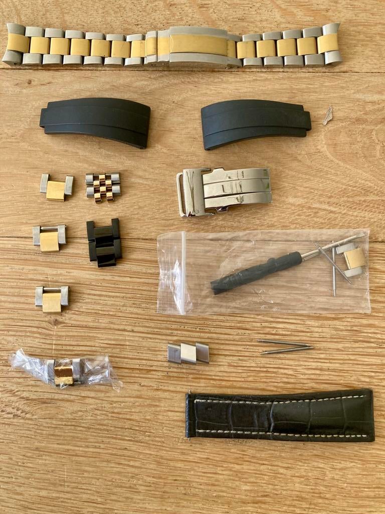 Diverse Rolex Horloge Schakels en Onderdelen, Verzenden, Zo goed als nieuw
