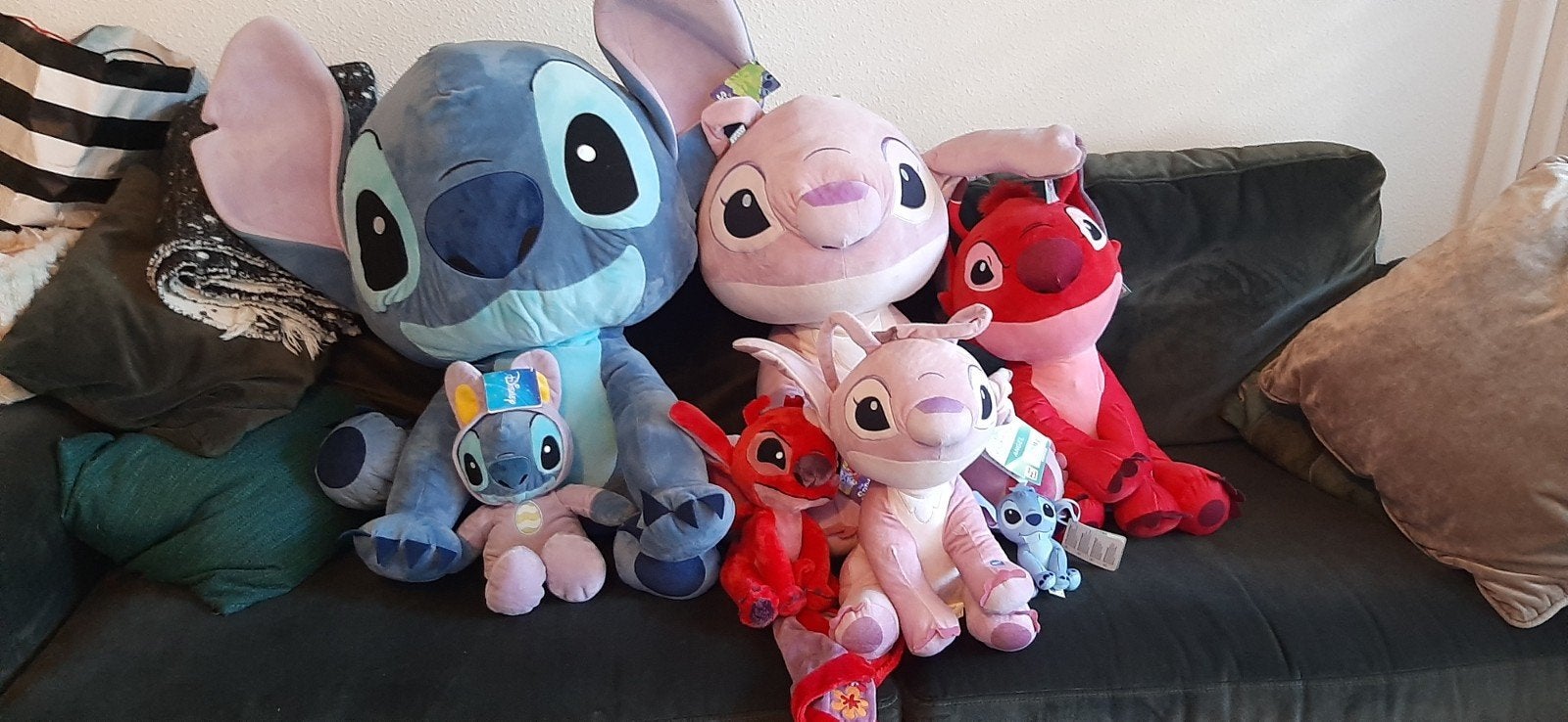 Disney Lilo & Stitch en Angel knuffels Nieuw!! NIEUW!!, Disney, Overige typen, Blauw, Nieuw