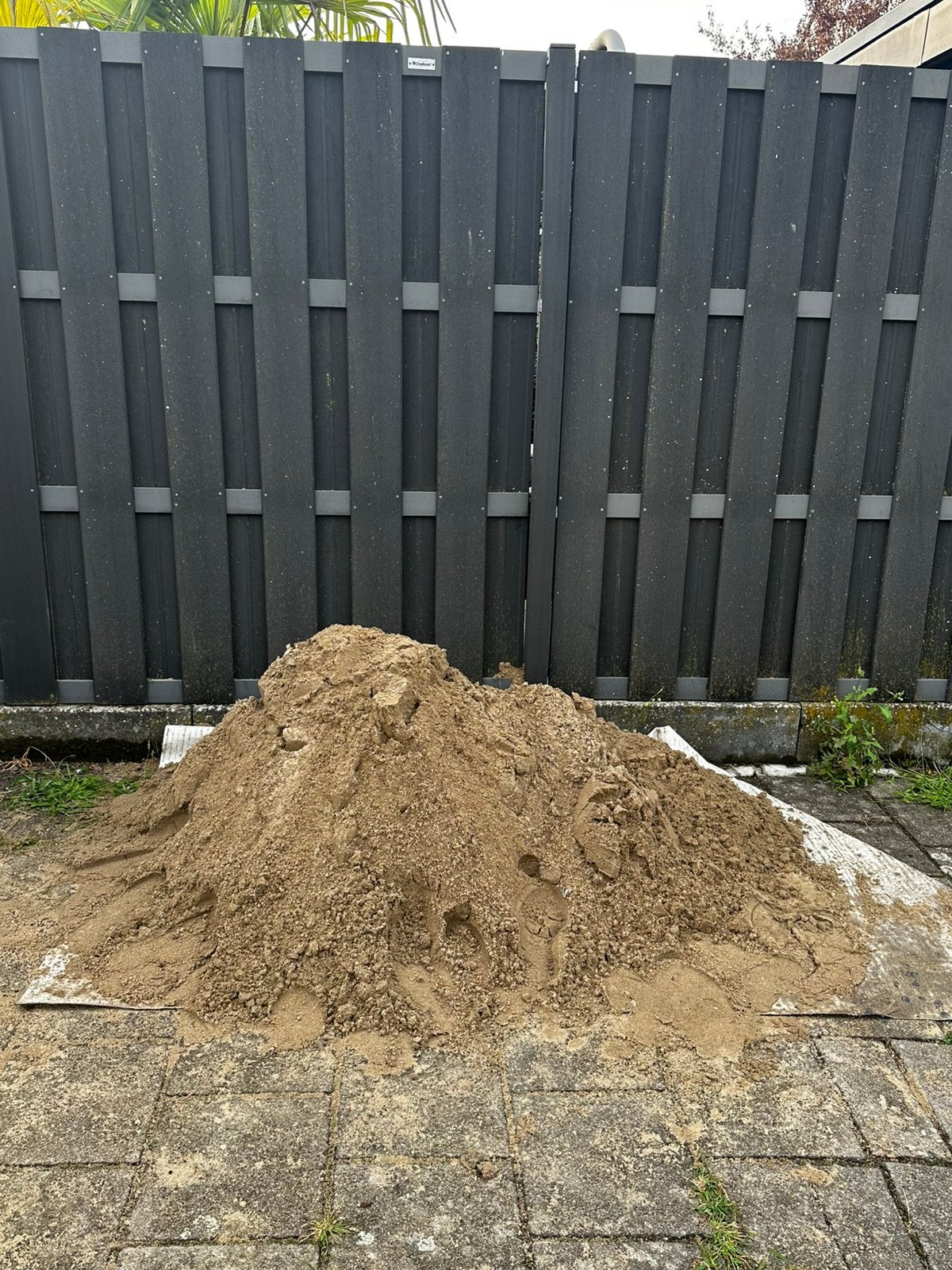 Gratis geelzand, Tuin en Terras, Zand, Ophalen, Zo goed als nieuw
