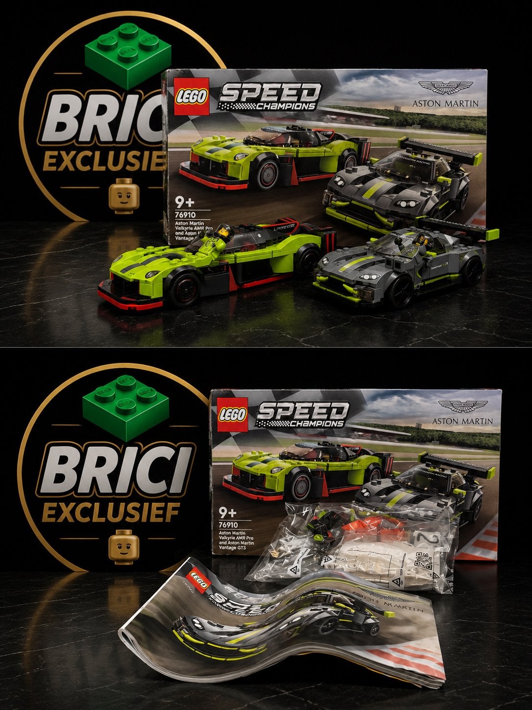 Lego Speed Champions 76910 Aston Martin Valkyrie AMR Pro & V, Ophalen of Verzenden, Zo goed als nieuw