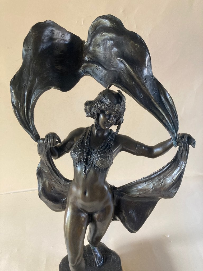 Bergmann, Orientaalse Bronzen Danseres, Ophalen of Verzenden