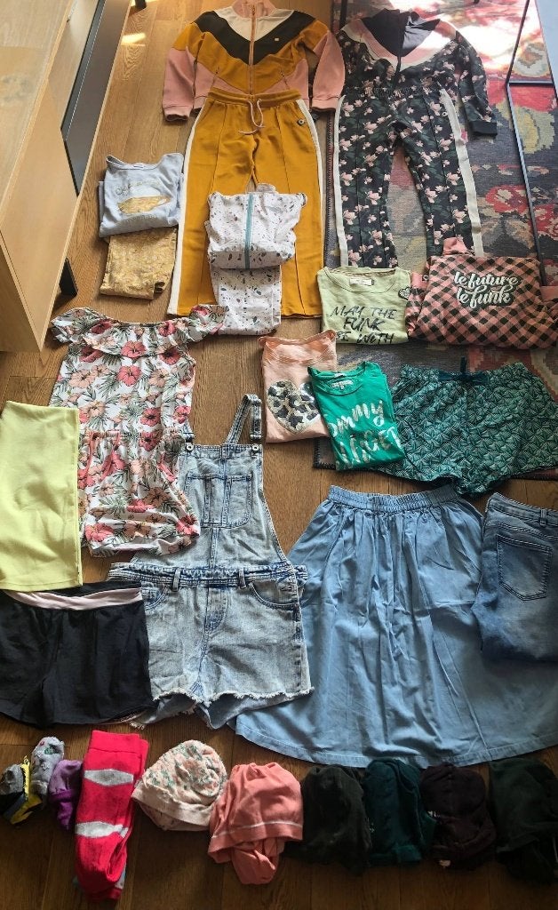 Meisjeskleding maat 158 (14 stuks + maillots), Kinderen en Baby's, Kinderkleding | Maat 158, Ophalen, Gebruikt, Meisje, Overige typen