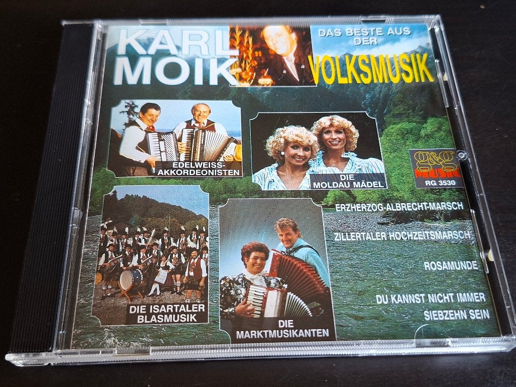 KARL MOIK - DAS BESTE AUS DER VOLKSMUSIK (CD), Inclusief boekje, Wereldmuziek, Ophalen of Verzenden, Zo goed als nieuw