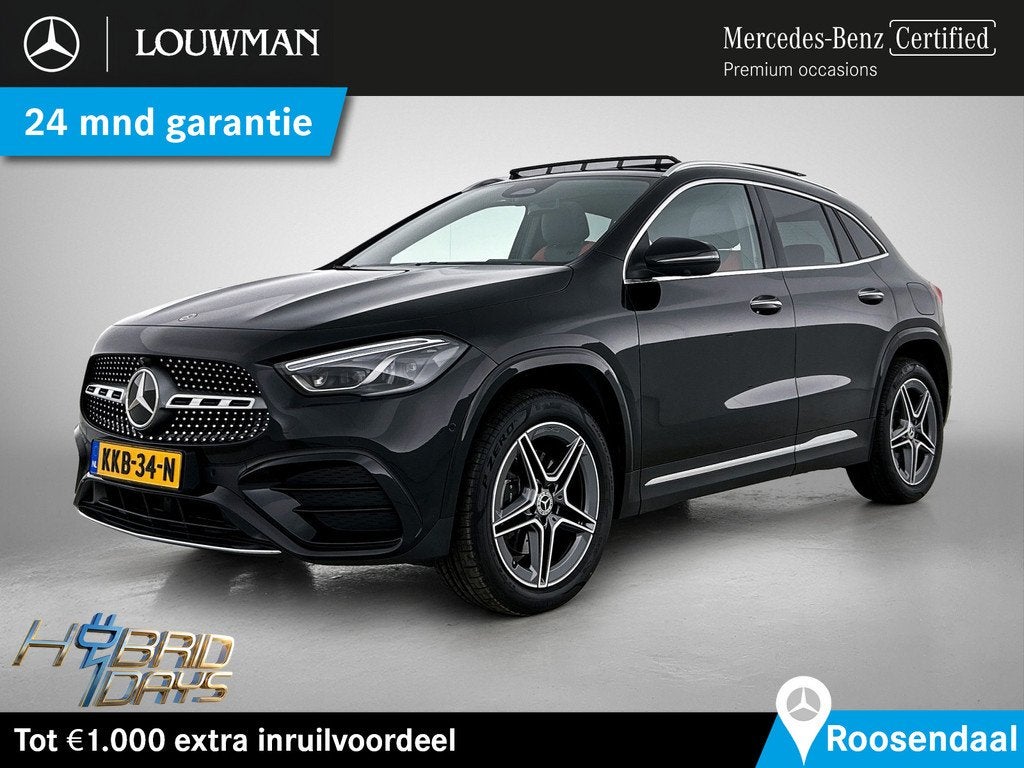 Mercedes-Benz GLA 250 e AMG Plug-In Hybride | Pepper Red Led, 12 maanden, 1800 kg, Euro 6, 4 cilinders