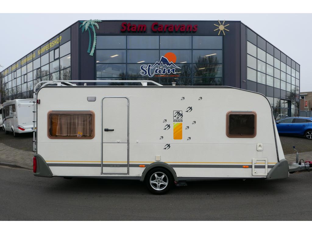 Knaus Sudwind 500 TUF mover en voortent, Caravans en Kamperen, Caravans, Rondzit, Overige typen, 5 tot 6 meter, Knaus