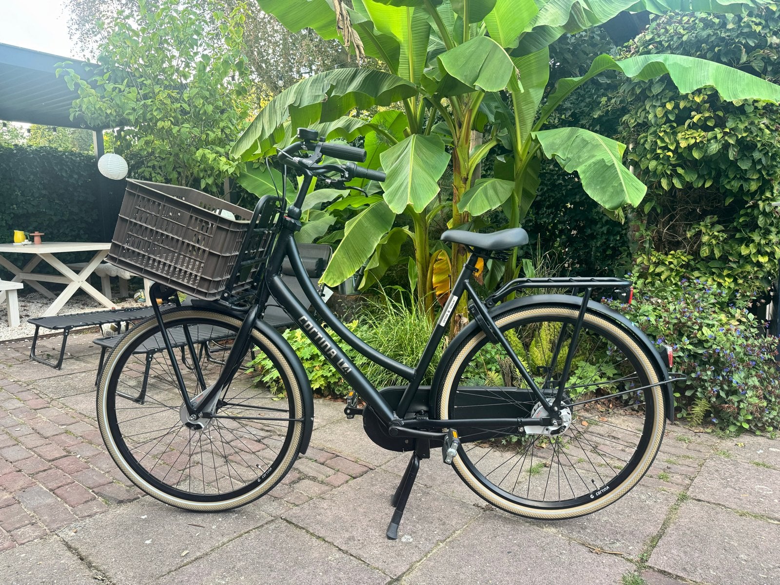 Cortina Regular damesfiets 57 inch - Zo goed als nieuw, Versnellingen, 56 cm of meer, Zo goed als nieuw, Trommelrem