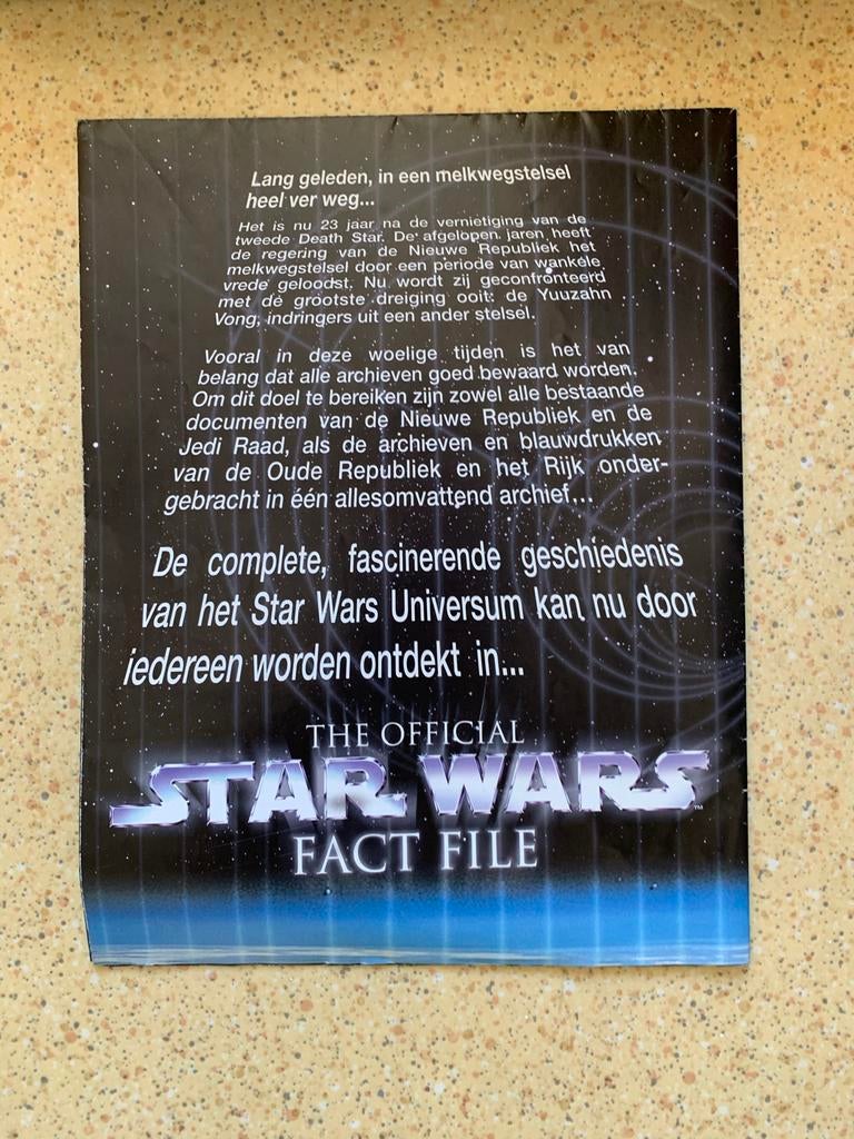 Star Wars Fact Files - Compleet en in goede staat, Ophalen, Zo goed als nieuw, Boek of Poster