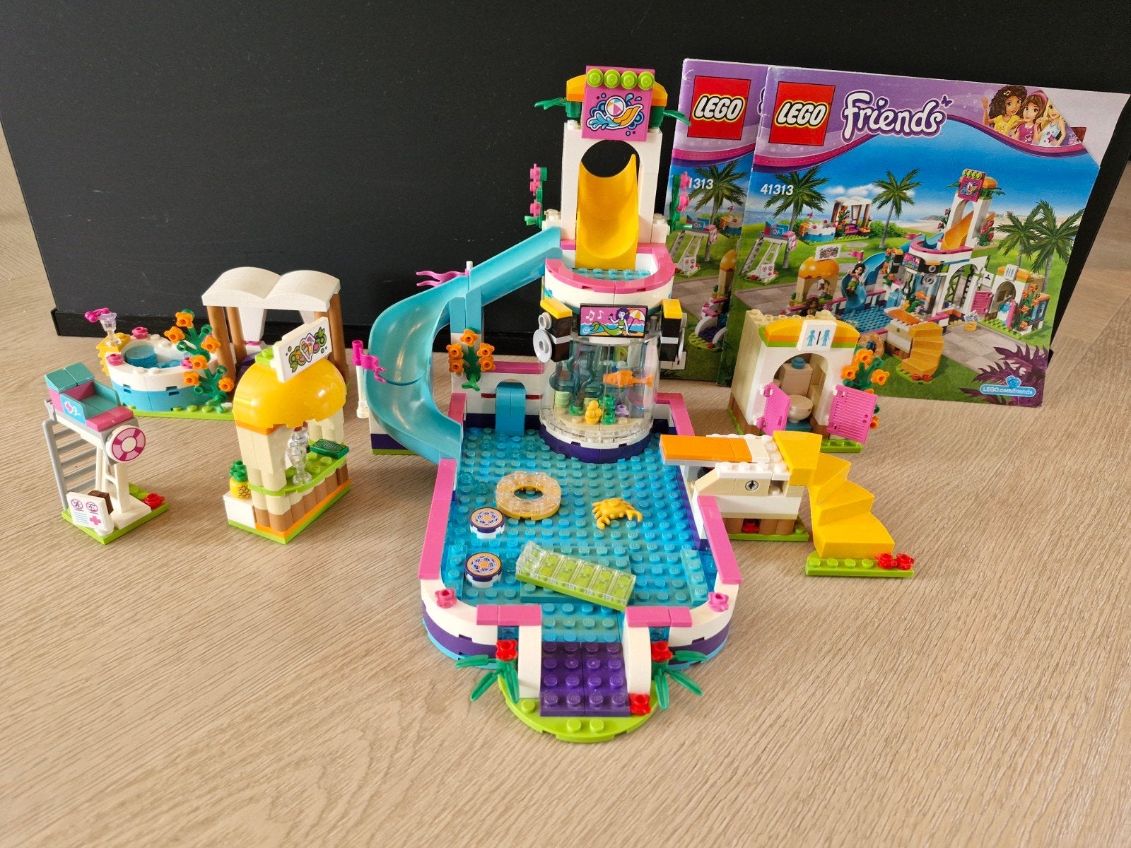 Lego zwembad 41313, Ophalen of Verzenden, Gebruikt