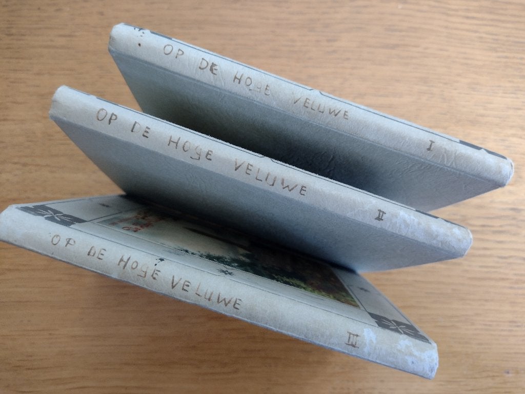 Historisch plaatjesboek De hoge Veluwe 1, 2 en 3, Boeken, Ophalen of Verzenden, Gelezen