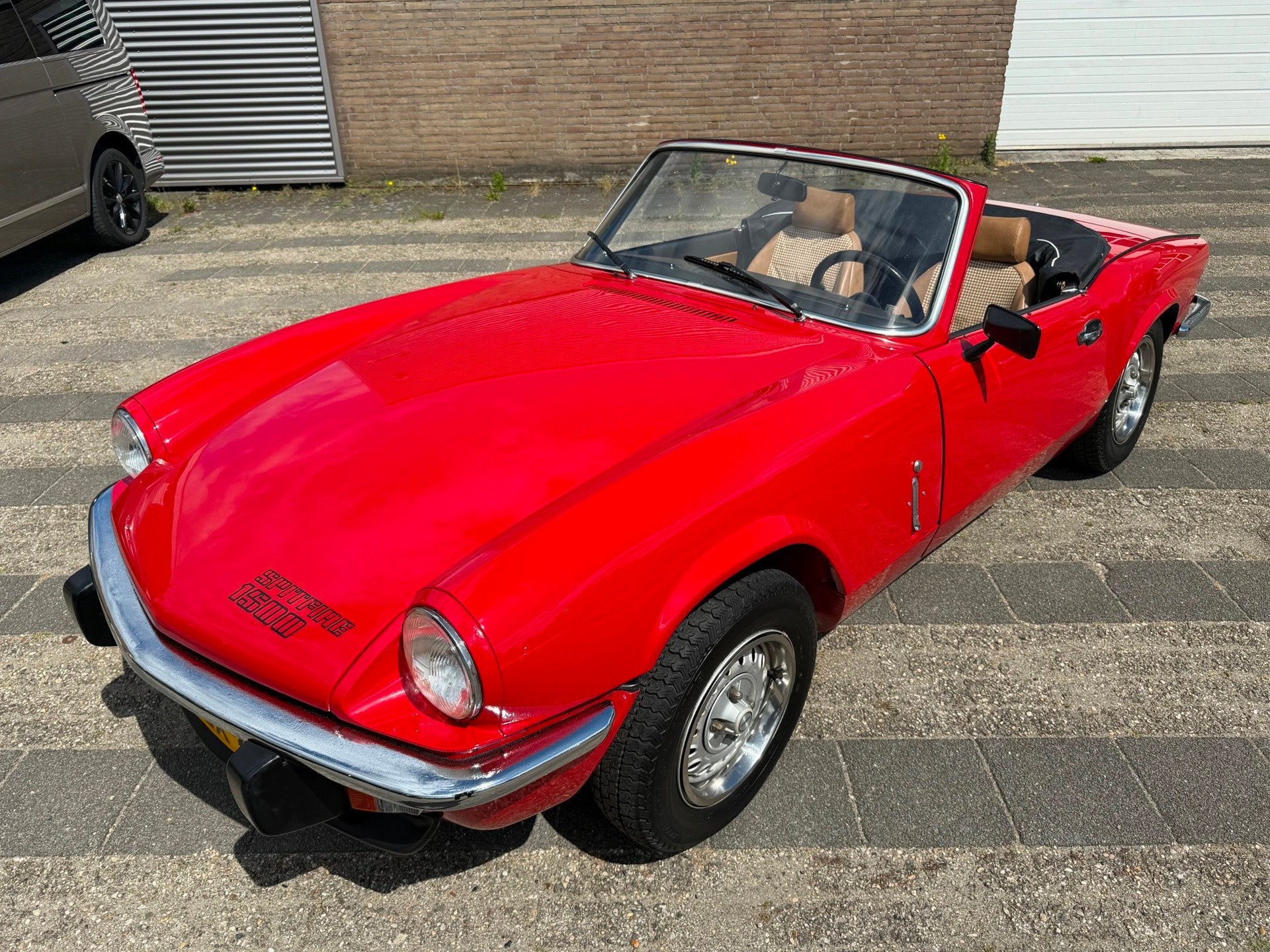 Triumph Spitfire 1500 Soft Top body off gerestaureerd, Auto's, Triumph, Gebruikt, 4 cilinders, Origineel Nederlands, Bedrijf