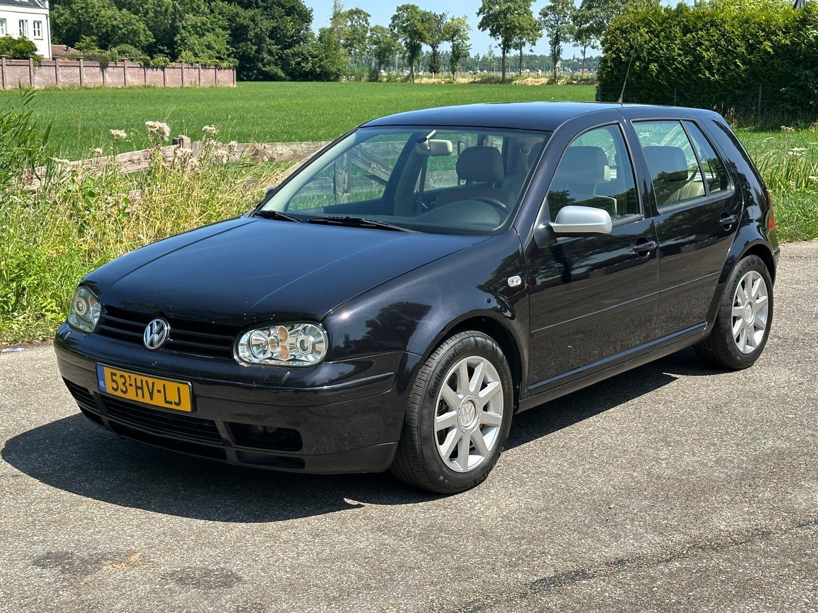Volkswagen Golf 2.8 V6 150KW 4MOTION 2002 Zwart, 700 kg, Zwart, Origineel Nederlands, Handgeschakeld