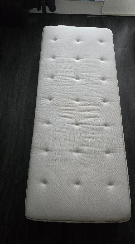 IKEA HOKKÅSEN matras - 80x200 cm - middelhard, Huis en Inrichting, Ophalen, Eenpersoons, Zo goed als nieuw, 80 cm