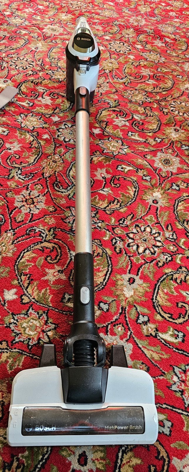 Bosch Unlimited Serie 8 Steelstofzuiger met 1 accu, Witgoed en Apparatuur, Stofzuigers, Gebruikt, Bosch, Draadloos, Ophalen of Verzenden